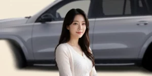 자동차 여성 모델